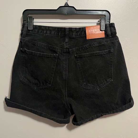Princess Poly Black Denim Shorts - Picture 7 of 9